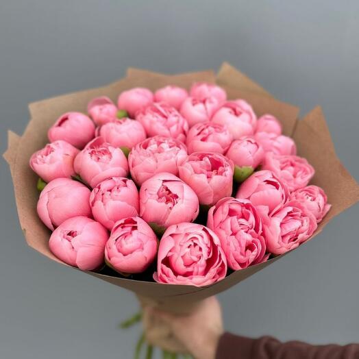 25 пионов