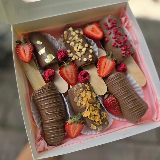 Банан в шоколаде