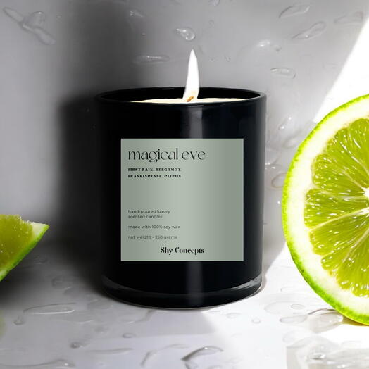 Magical Eve - Luxury Scented Candle (Black)