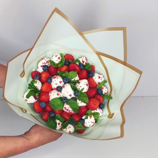 Букет из клубники в шоколаде