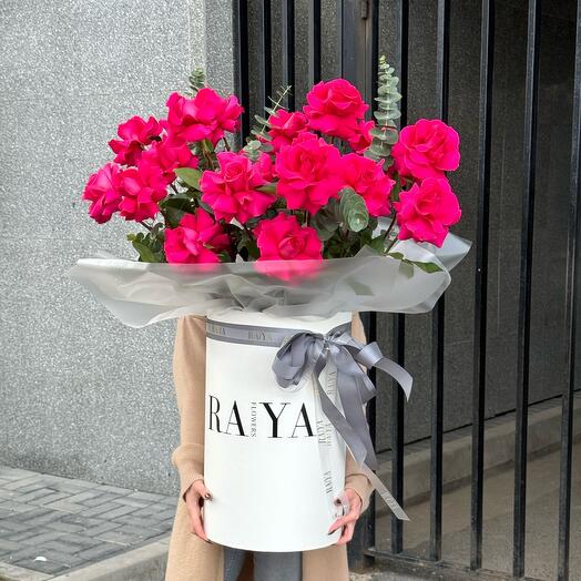 Цветы в коробке