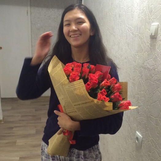 20 red Roses bouqet