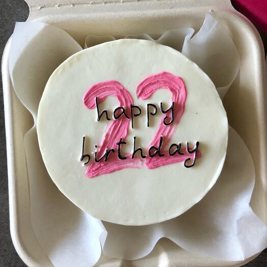 Бенто-торт Happy birthday