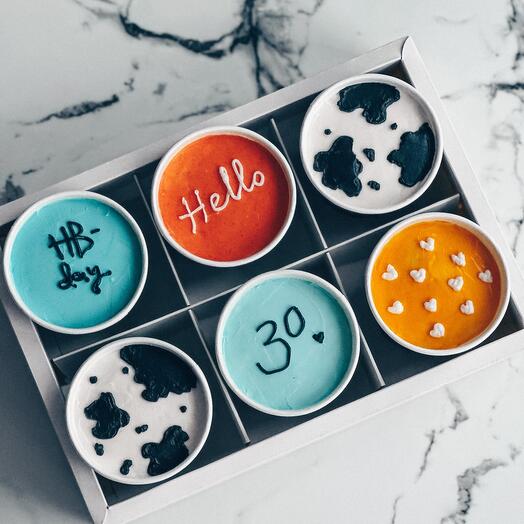 Тортики в стаканчиках Cake to go 6 шт