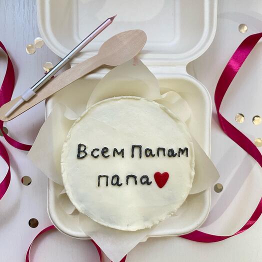 Бенто торт подарок папе️