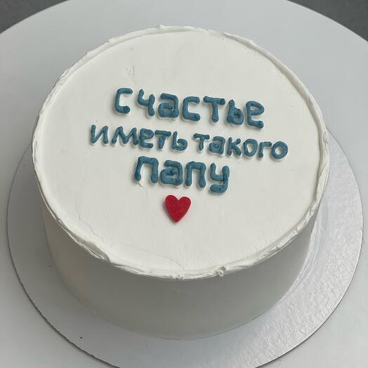 Бенто торт папе