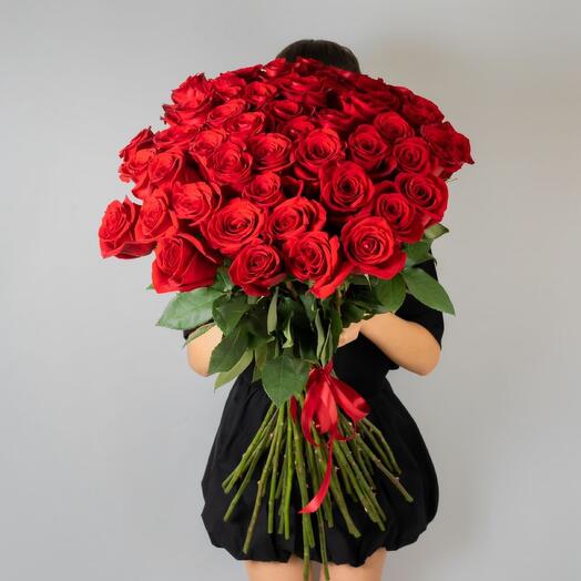 25 Голландских роз 90 см