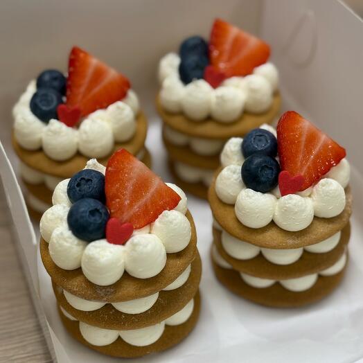 Мини Медовики 4шт