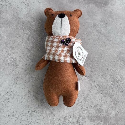 Игрушка из войлока "Медведь" FT772