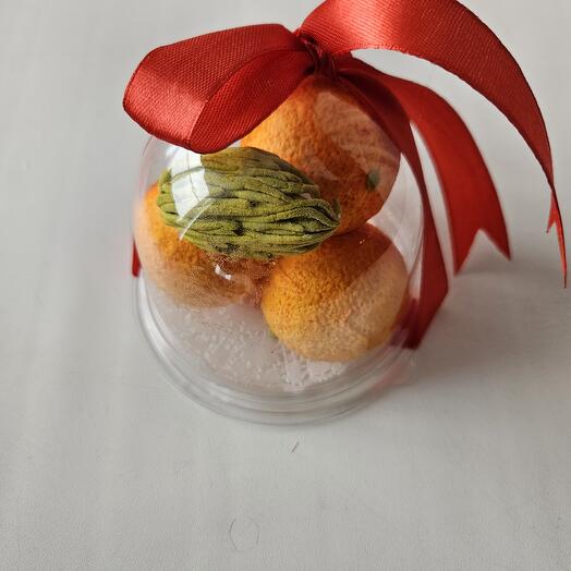 Зефирные мандарины в куполе