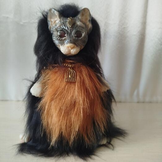 Мягкая игрушка Черный кот