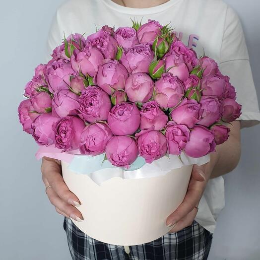 Цветы в коробке