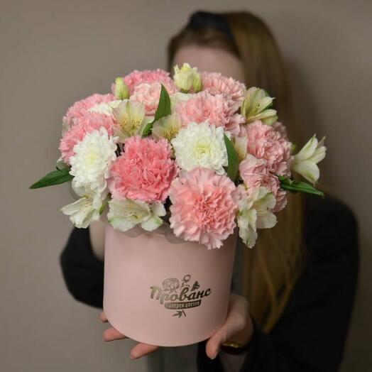 Композиция с диантусами