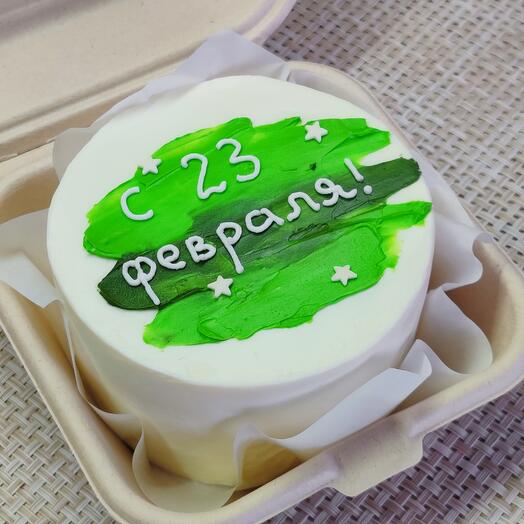 Бенто-торт "с 23 февраля"