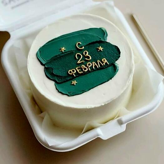Бенто торт 23 февраля