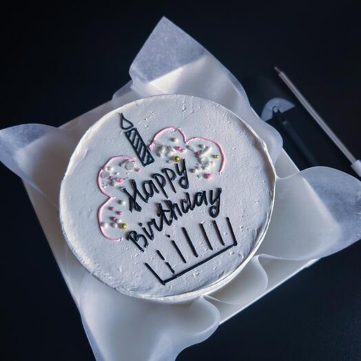 Бенто-торт Happy birthday