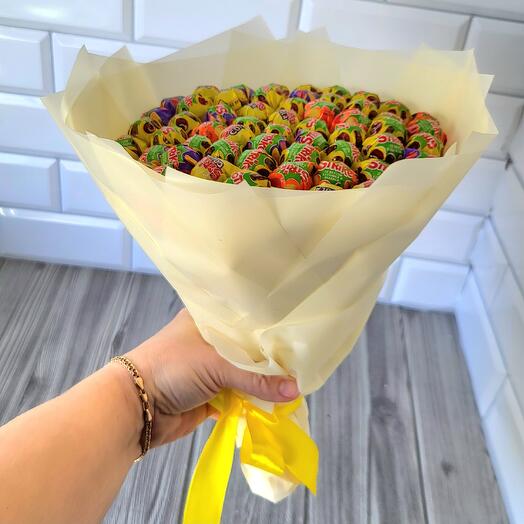 Страйк. Букет из леденцовой карамели