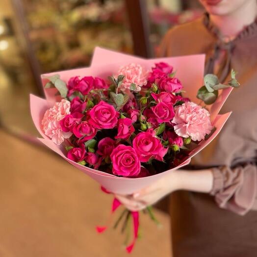 Букет "Розовая мечта" 🌷
