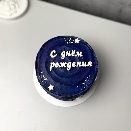 Космический бенто-торт ,,С днем рождения ‘