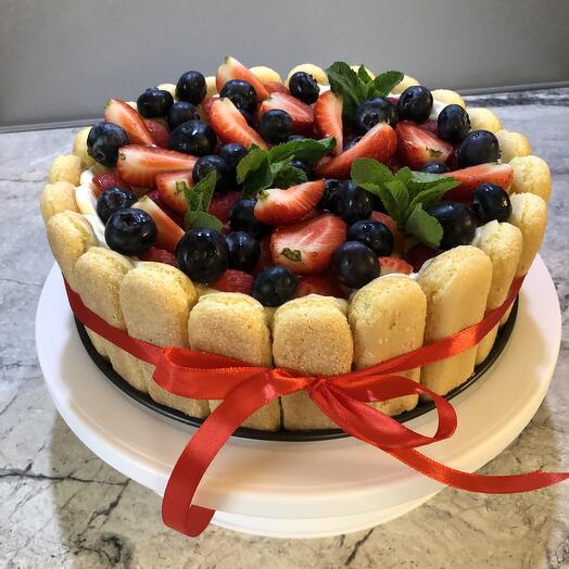 Клубничный летний торт 🎂