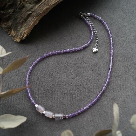 Чокер из аметиста