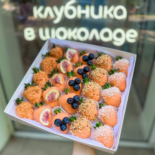 Клубника в шоколаде 25шт🧡