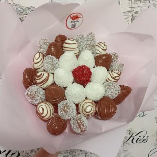 Букет из клубники в шоколаде 27-30 шт