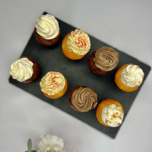 Капкейки ассорти 8 шт