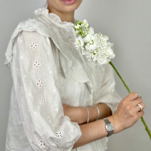 White Mattiola - Fresh Scented Stem for Delicate Bouquets