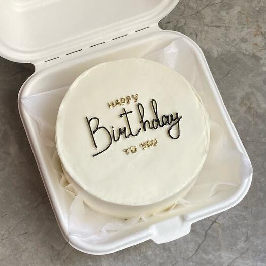 Бенто с надписью «Happy birthday to you