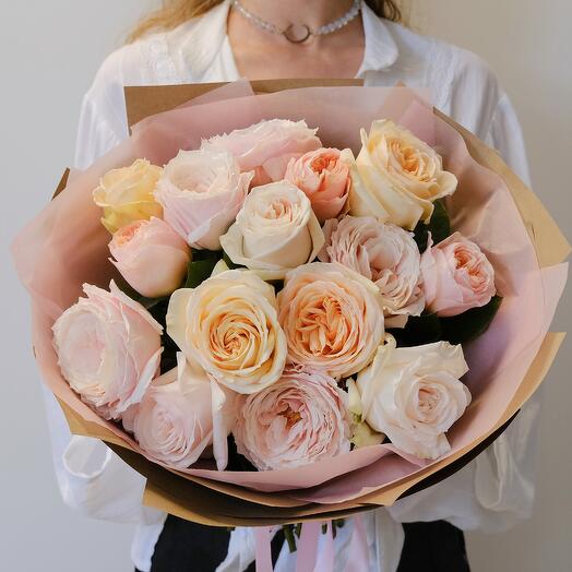 David Austin English roses, 15 stems