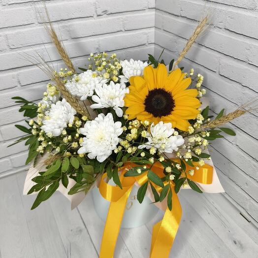 Подсолнух 🌻 в коробочке