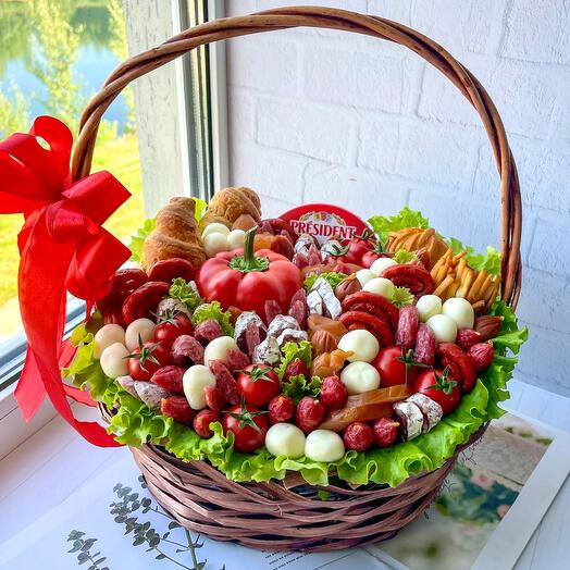 Мясная корзина «Мужской букет»