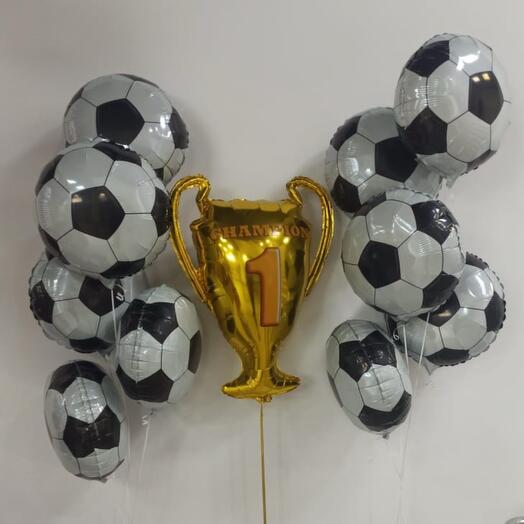 Balls football is our champion
