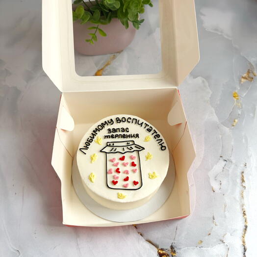 Бенто торт в подарок воспитателю, учителю