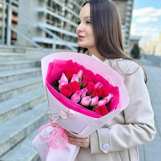 Невероятный микс из кенийских роз