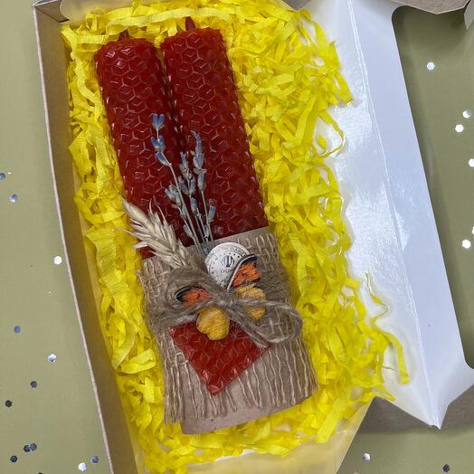 Свечи из вощины