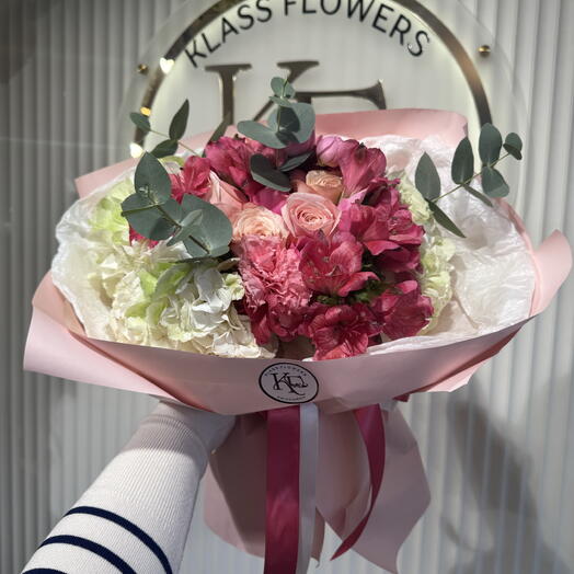 Bukiet Pink Elegance