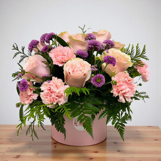 Margareth floral hatbox