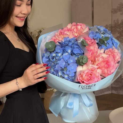 💙 Букет «Морская нежность»