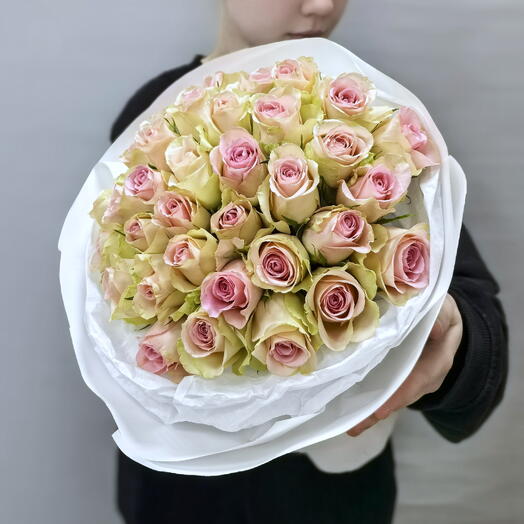 Букет из 35 роз Кения🌹для любимой девушки, мамы, коллеги