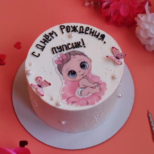 Торт на день рождения девочки, для подруги