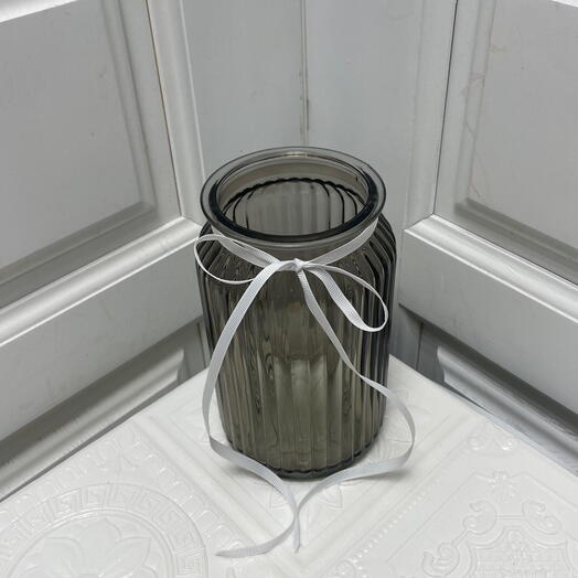 Ваза "Грани" black