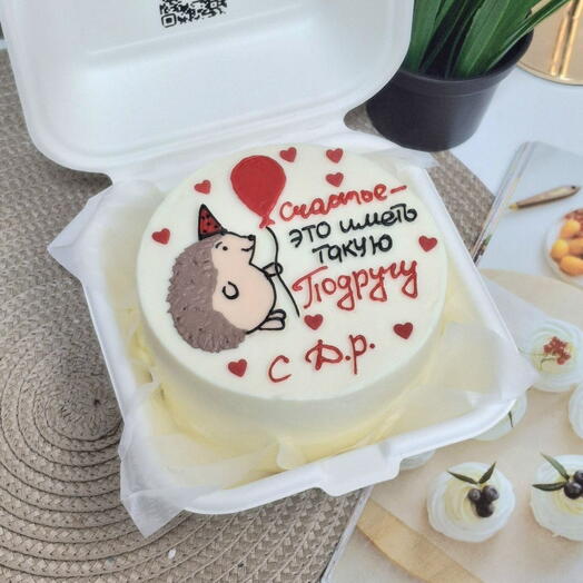 Бенто-торт подруге