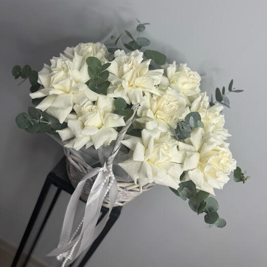 Корзина с Французкими розами