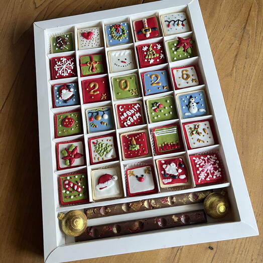 Печенье Адвент календарь 2026