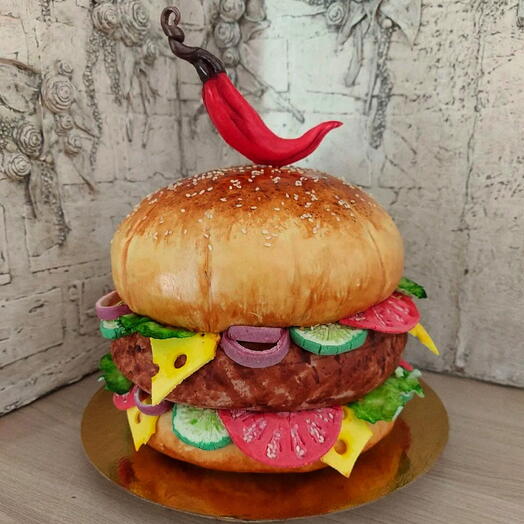 Торт "Бургер"