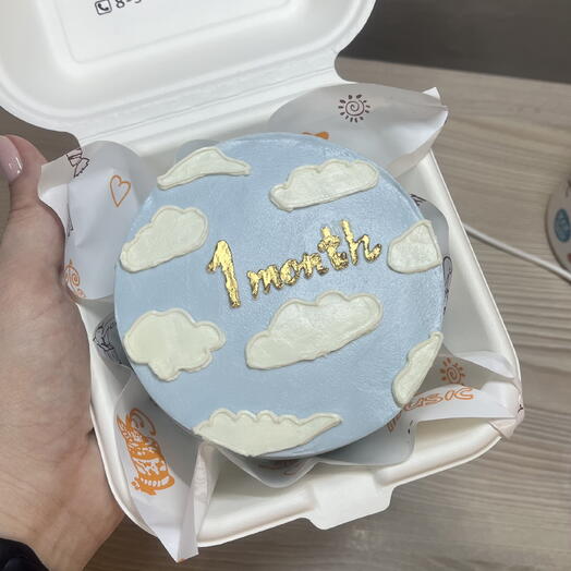Бенто торт на 1 месяц малыша