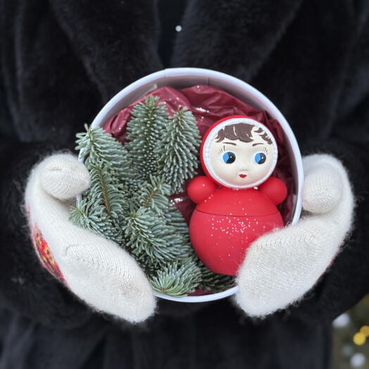 Подарочный набор с свечей неволяшка