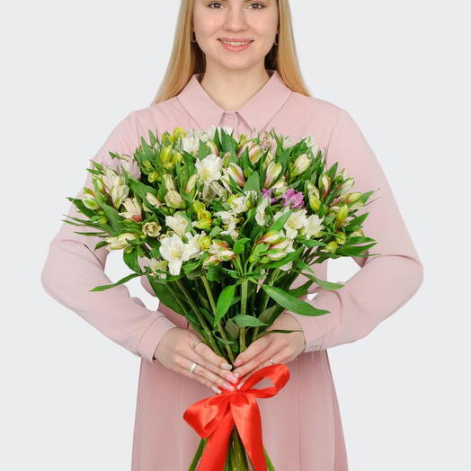 Букет из 21-й альстромерии